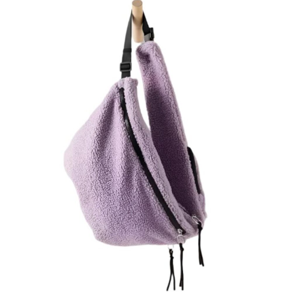 Free People Movement Overachiever Sherpa Sling Crossbody